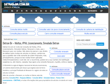 Tablet Screenshot of detran-br.com.br